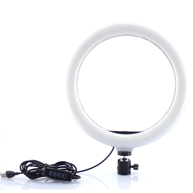 10-Inch Streaming Essentials LED Ring Light with Spider Tripod and Phone  Mount — Beach Camera