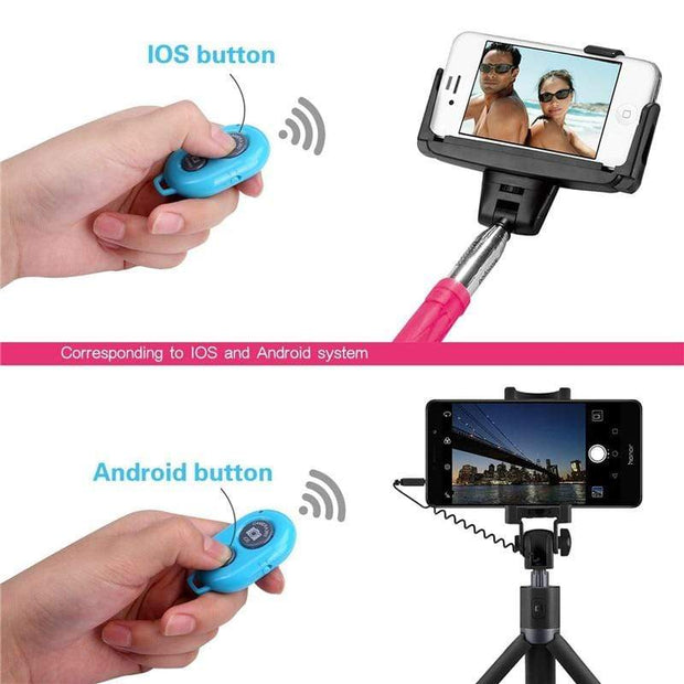 Wireless Bluetooth Camera Remote Control for Smartphones